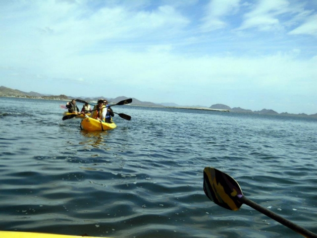 Remando en Guaymas